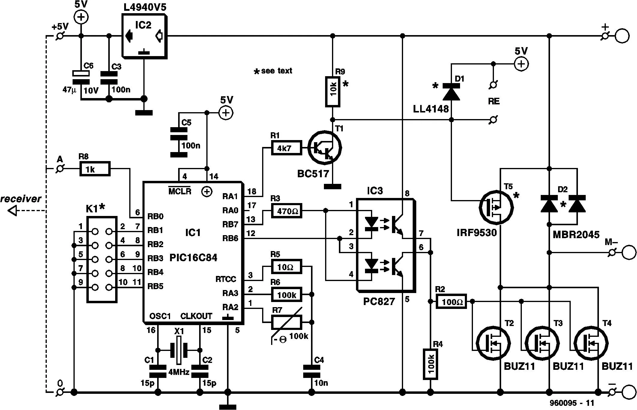 Rc Car Receiver Wiring Diagram Circuit Diagram Rc Cars Diagram