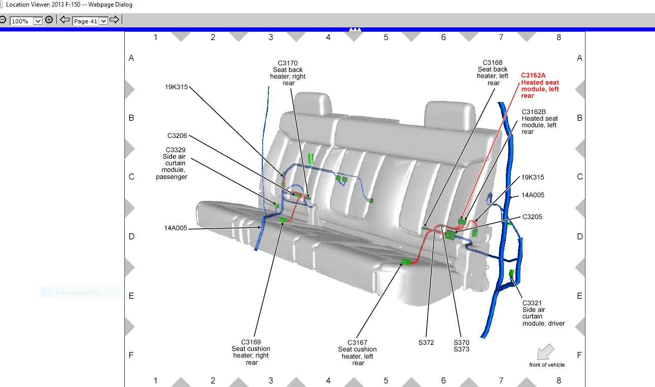 Rear Door Harness Diagram Ford F150 Forum Community Of Ford Truck Fans