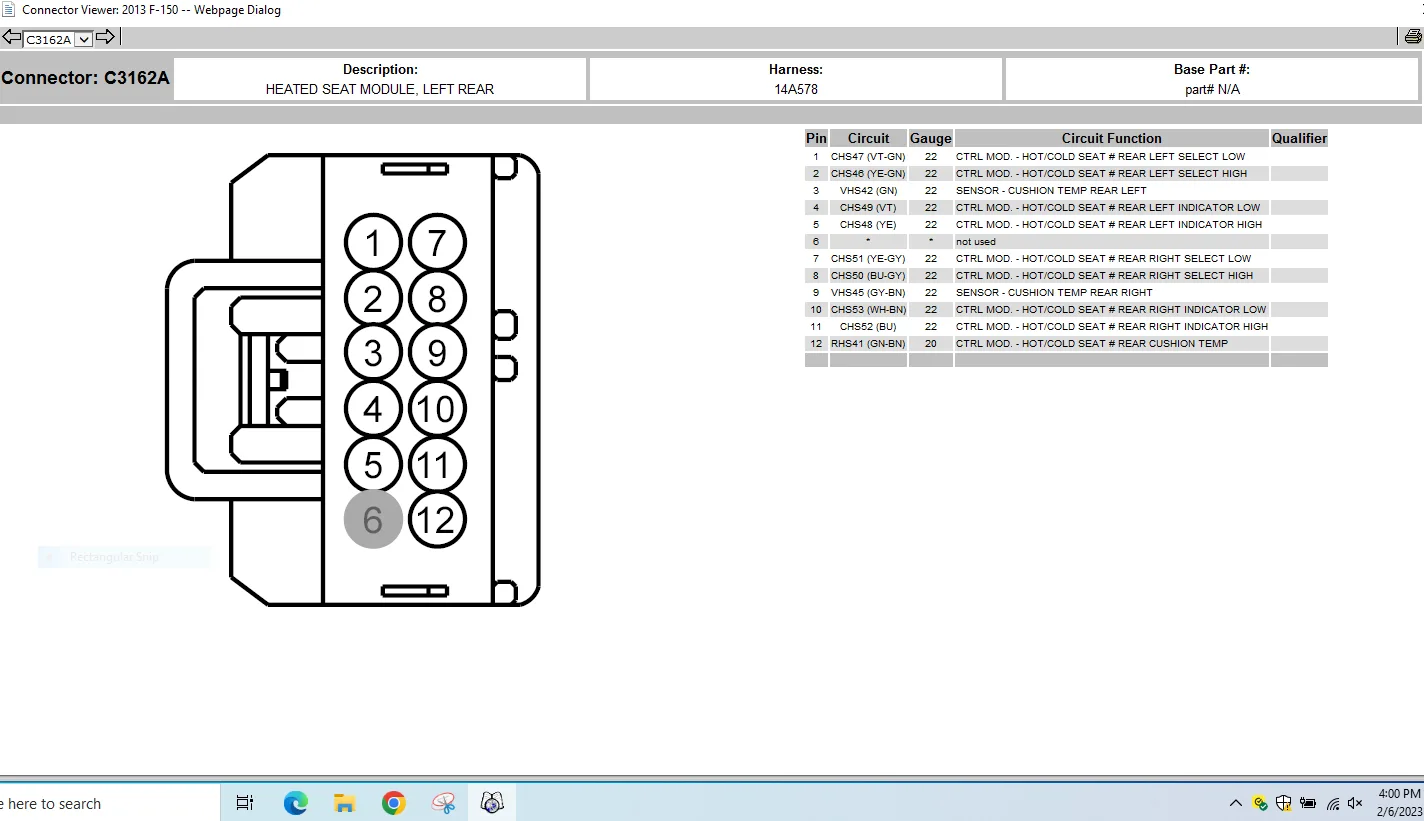 Rear Door Harness Diagram Ford F150 Forum Community Of Ford Truck Fans