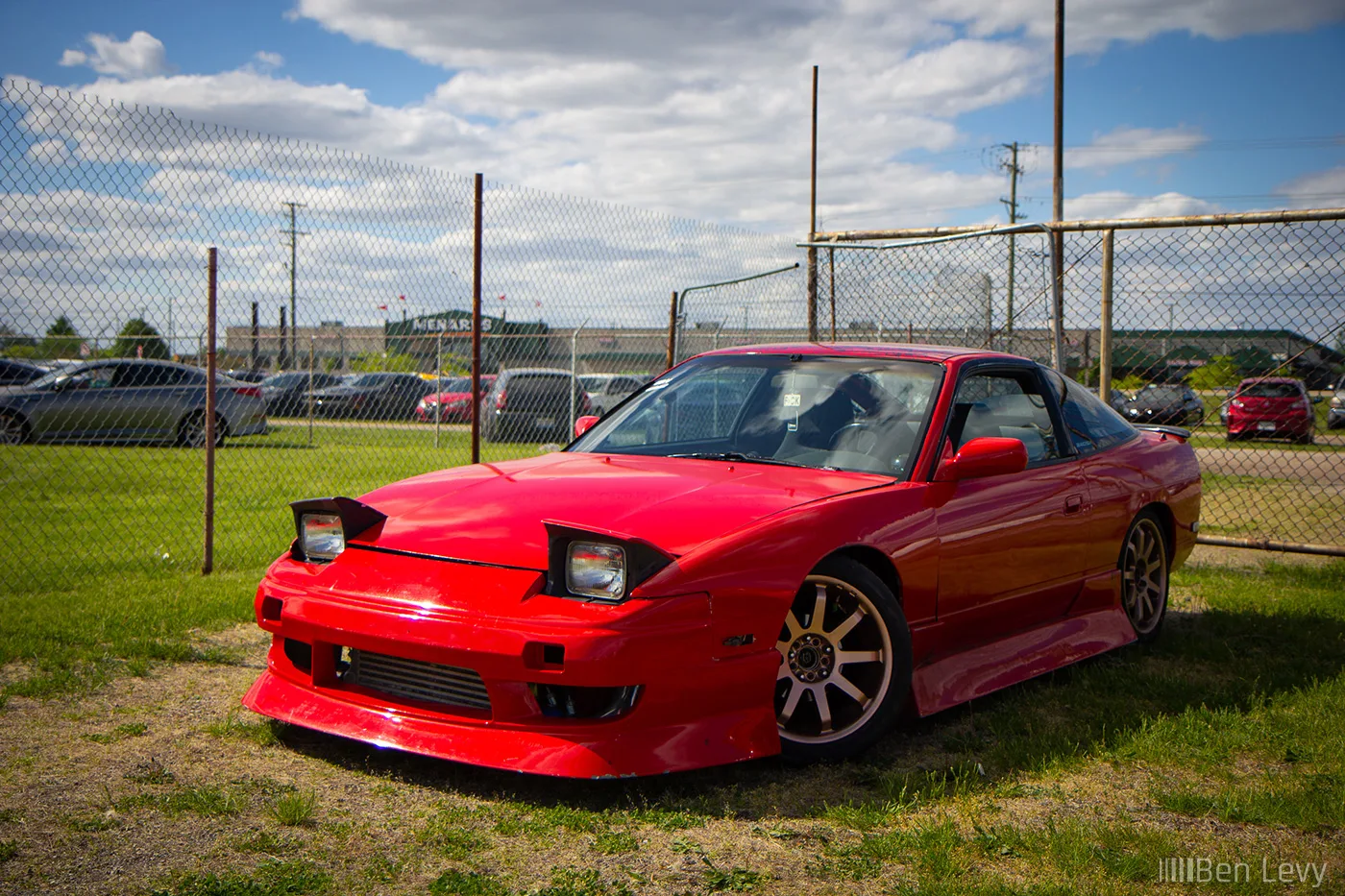 Red Nissan 240Sx