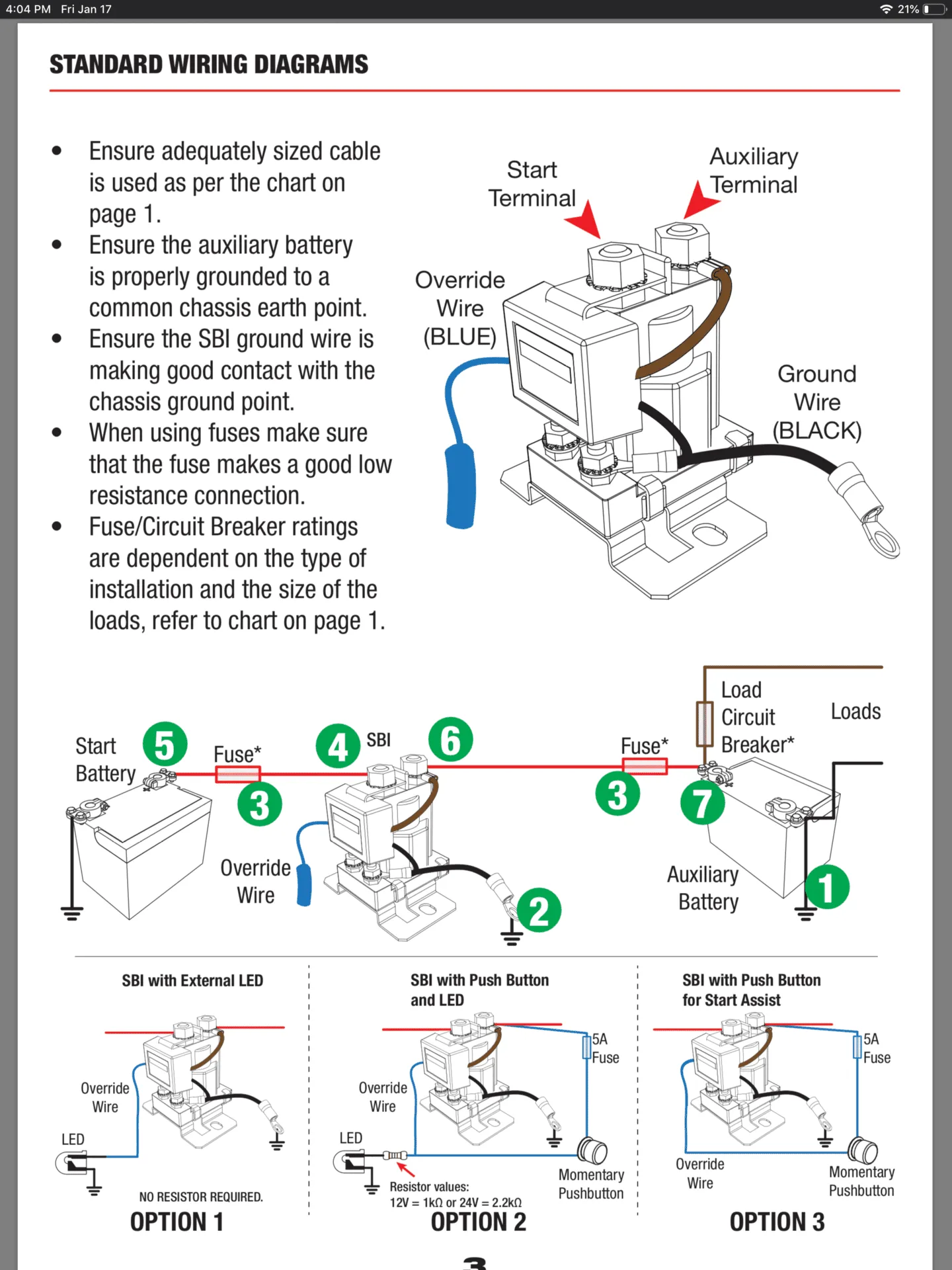 Redarc Solenoid Wiring Diagram Wiring Diagram
