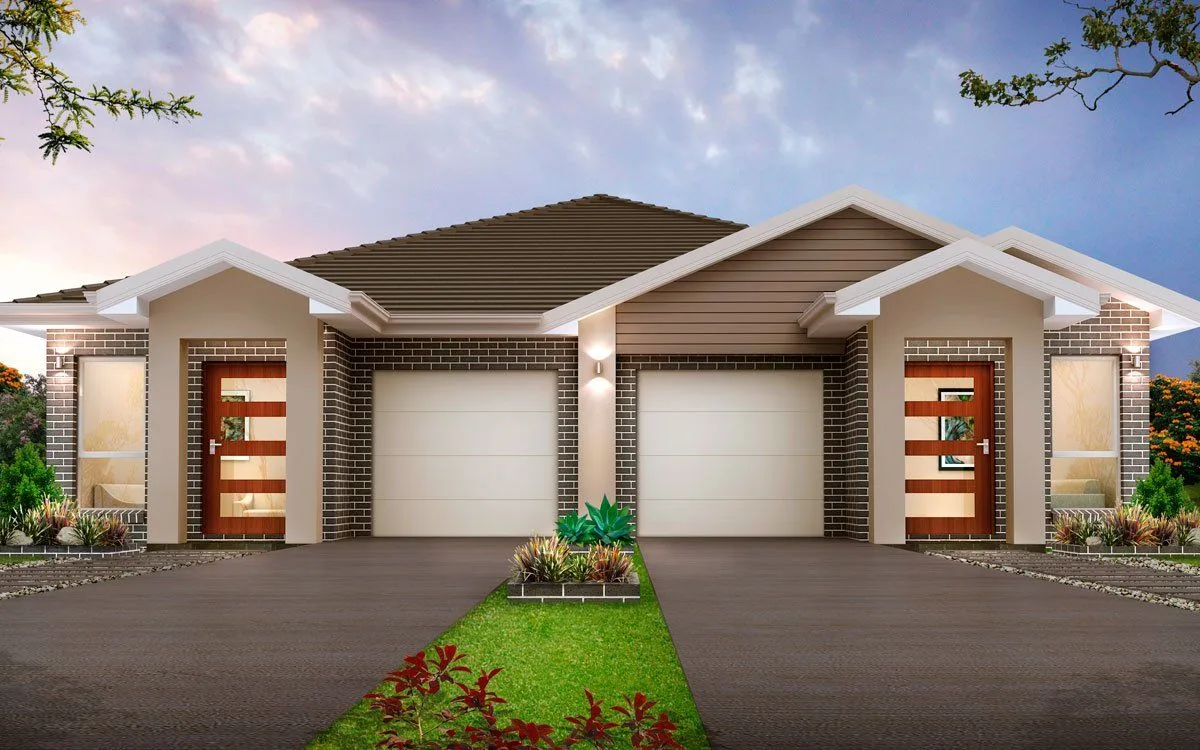 Redleaf 34 7 Duplex Level By Kurmond Homes New Home Builders Sydney Nsw Duplex Design