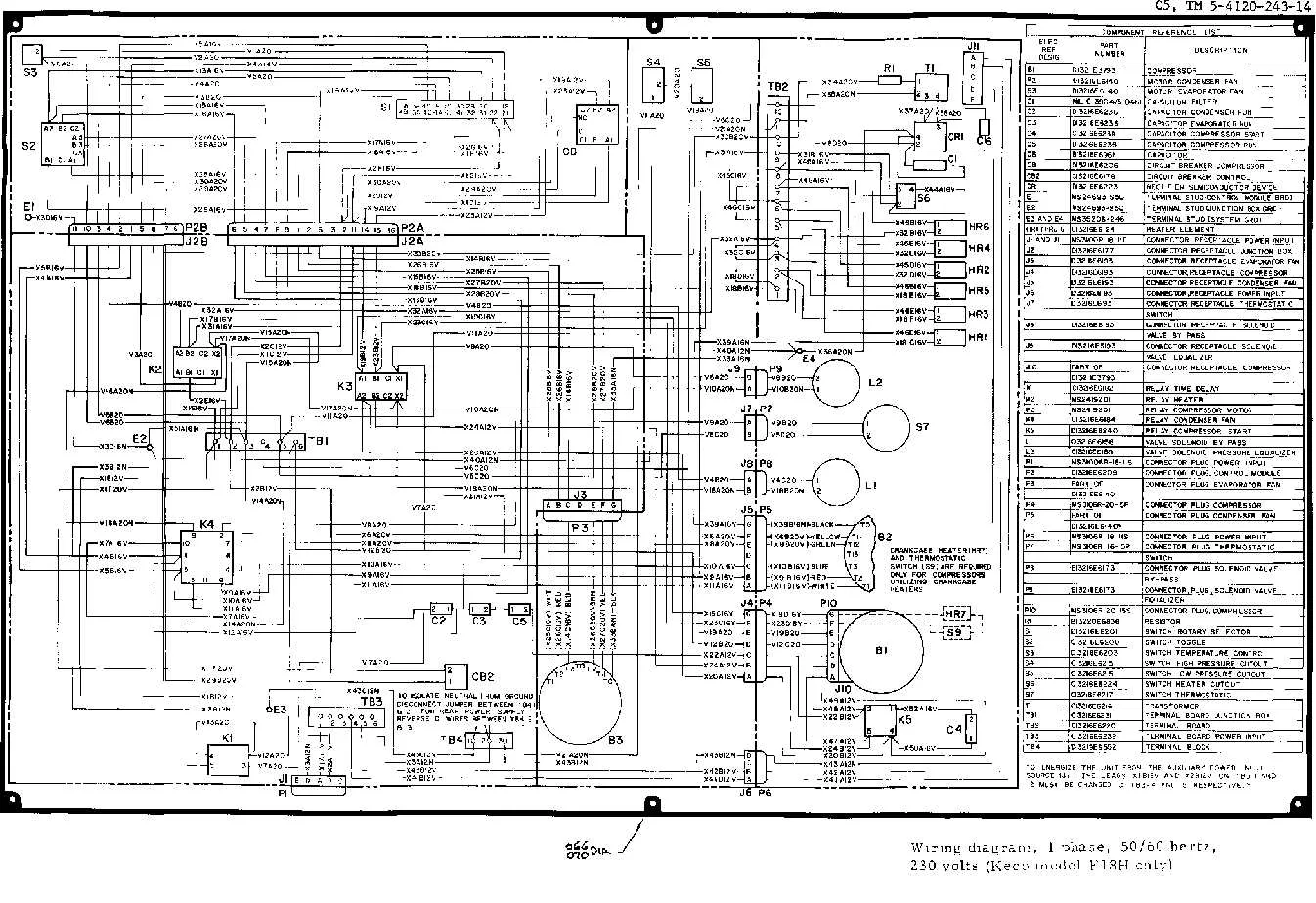 Refrigeration Wiring Diagrams Refrigeration
