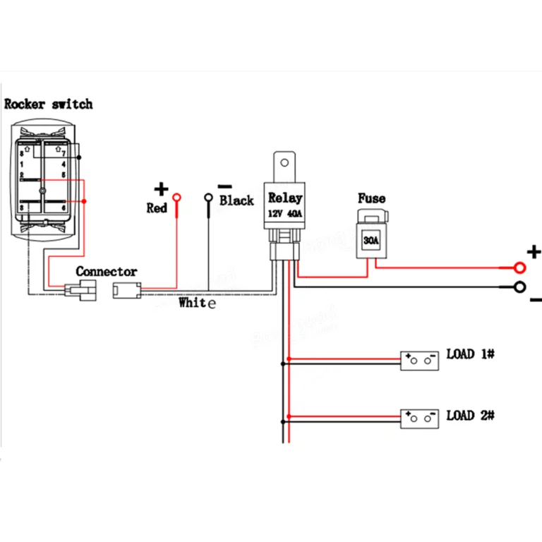 Relay Wiring Diagram Explanation