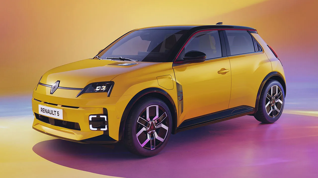 Стильний Компактний Електричний Це Новий Renault 5