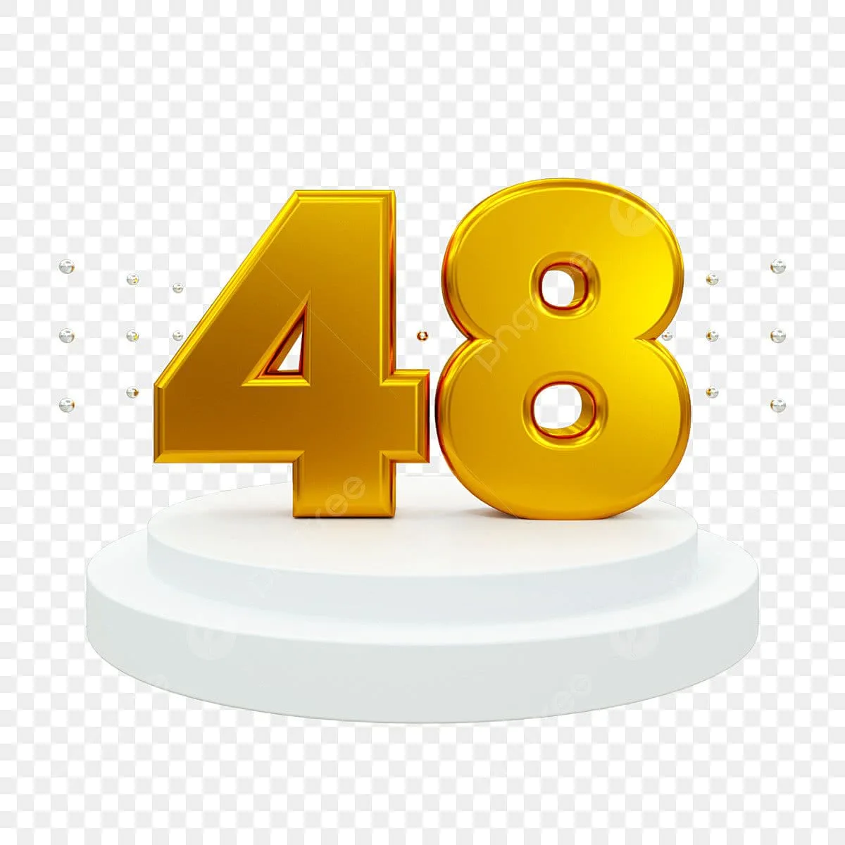 Rendering Numbers 3D Images Hd Number 48 3D Rendering 48 Number 3D Png Image For Free Download