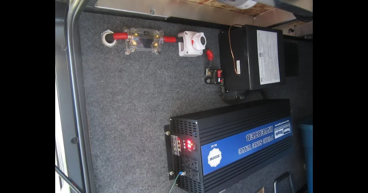 Renogy 3000W Inverter Charger Wiring Diagram