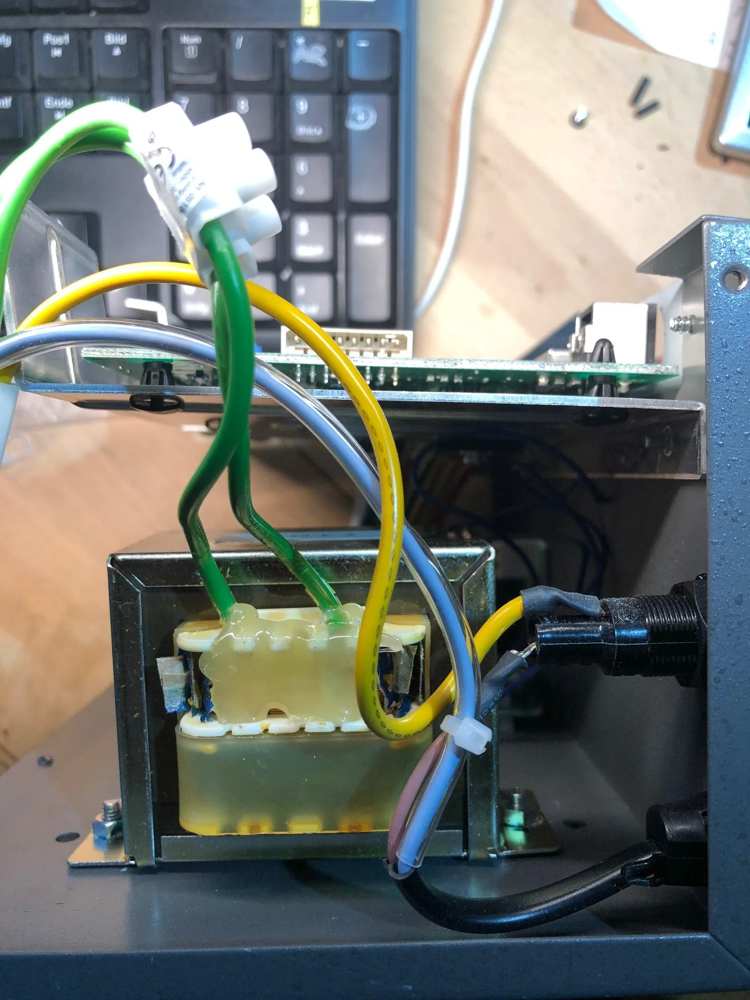 Repair Of Yaesu G 1000Dxc Rotator Control Joergsuessenbach