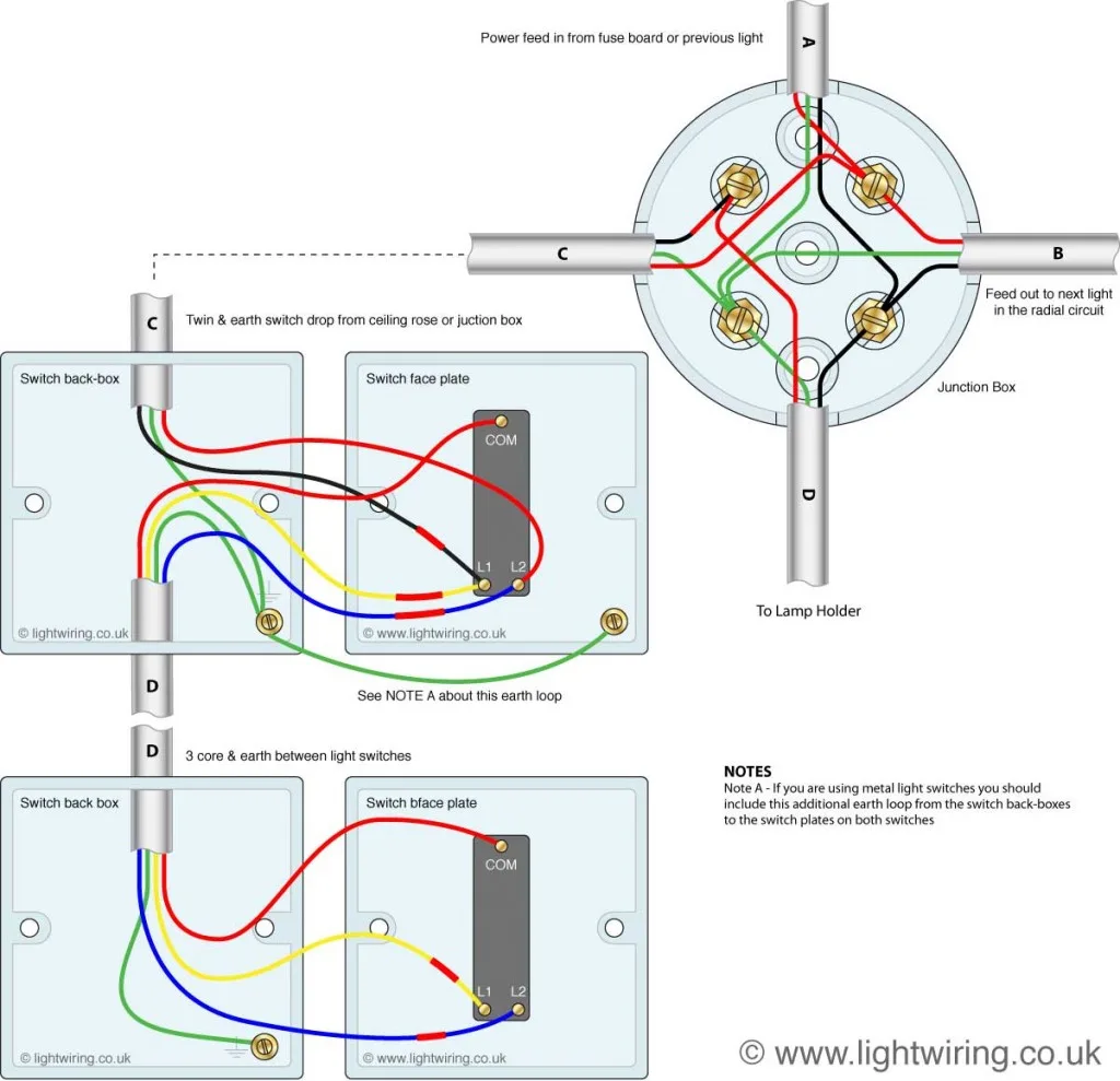 Replacing A Double Light Switch Diagram Diagram Wiring Dia