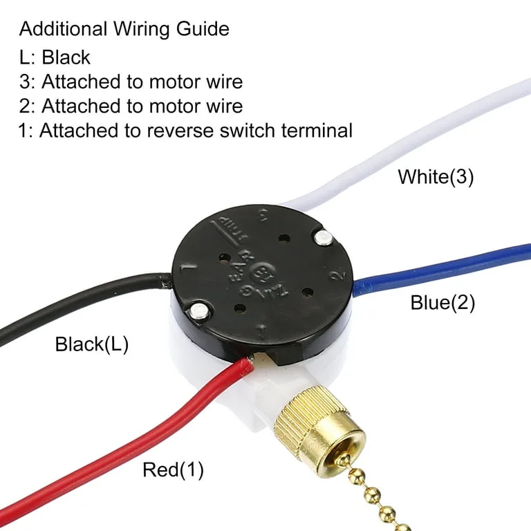 Replacing Pull Chain Switch Wiring