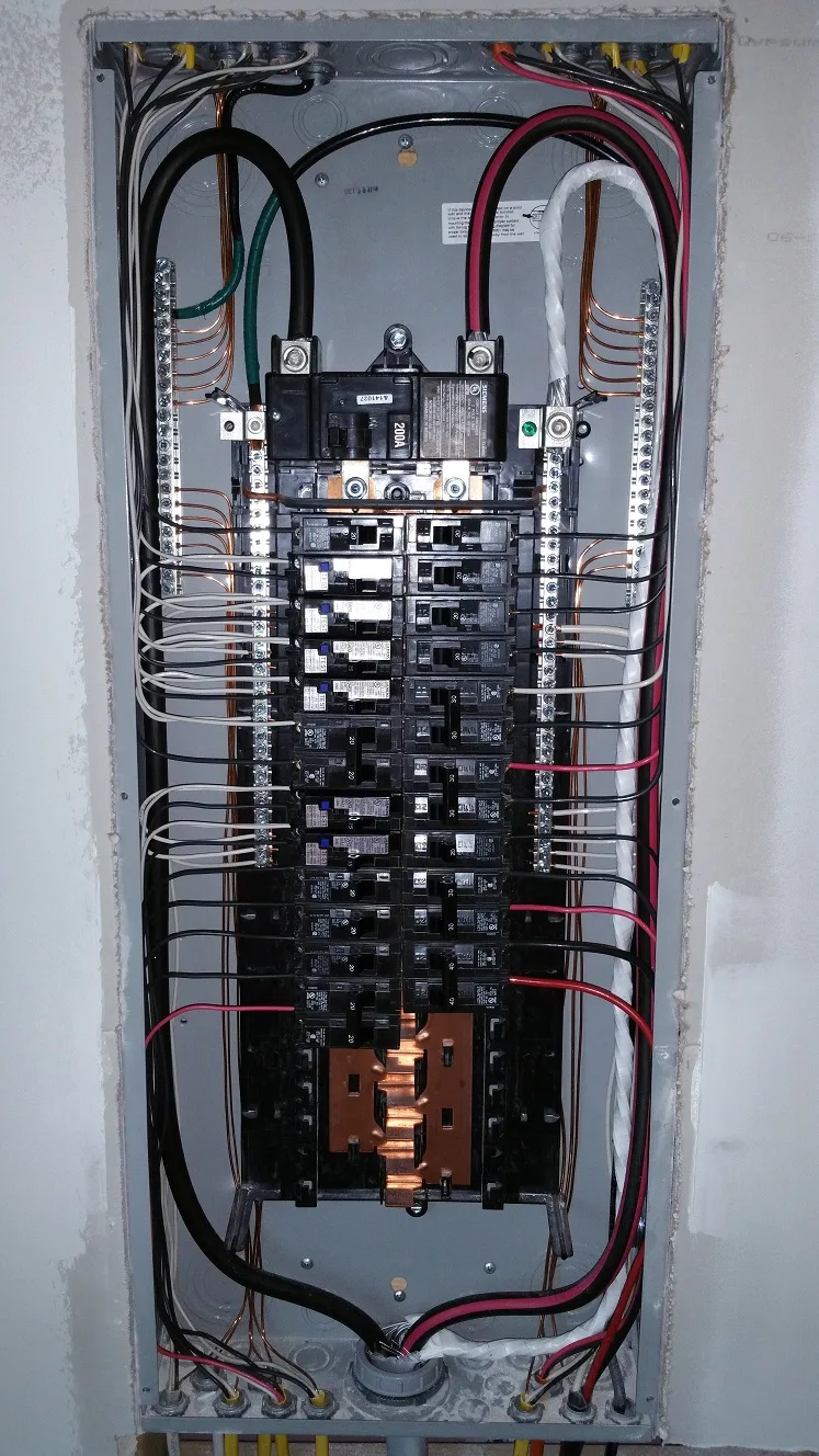 Residential Breaker Panel Wiring Diagram