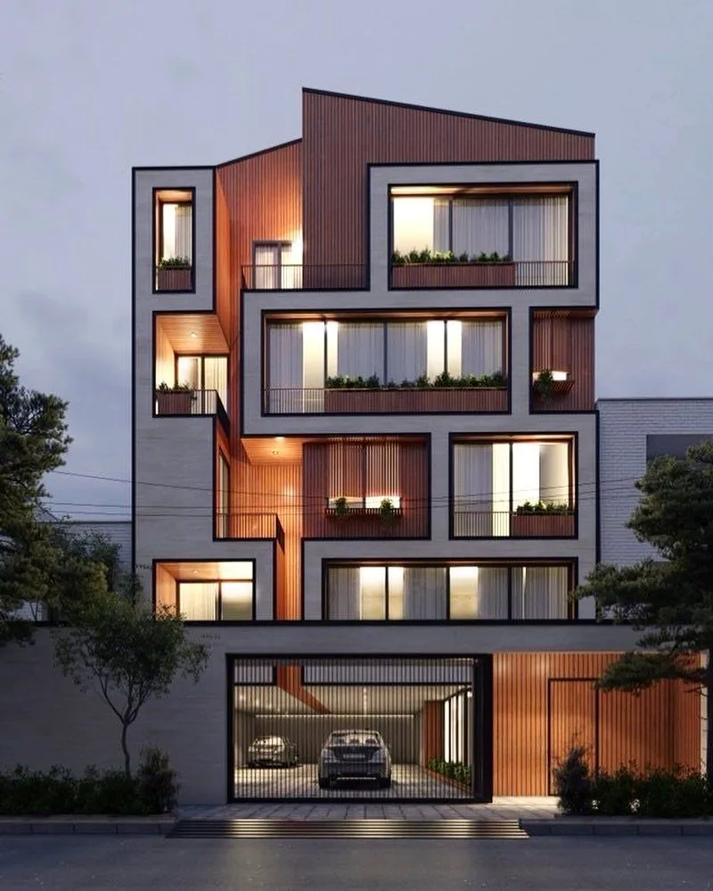 Residential Building Designed By Visualization By Roy Residential Building