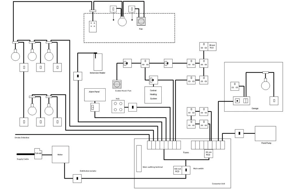 Residential Electrical Schematic Diagrams