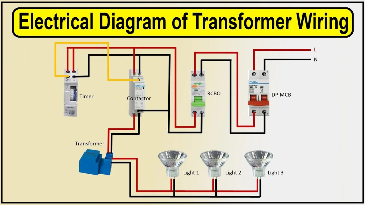 Residential Transformer Wiring Diagram