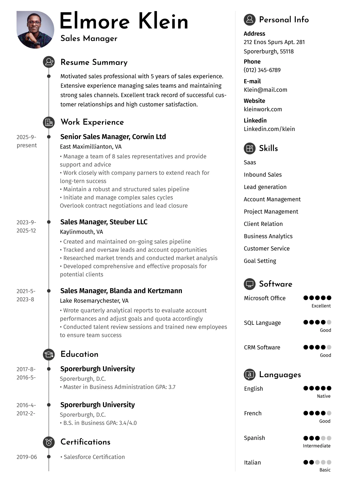 Resume Template