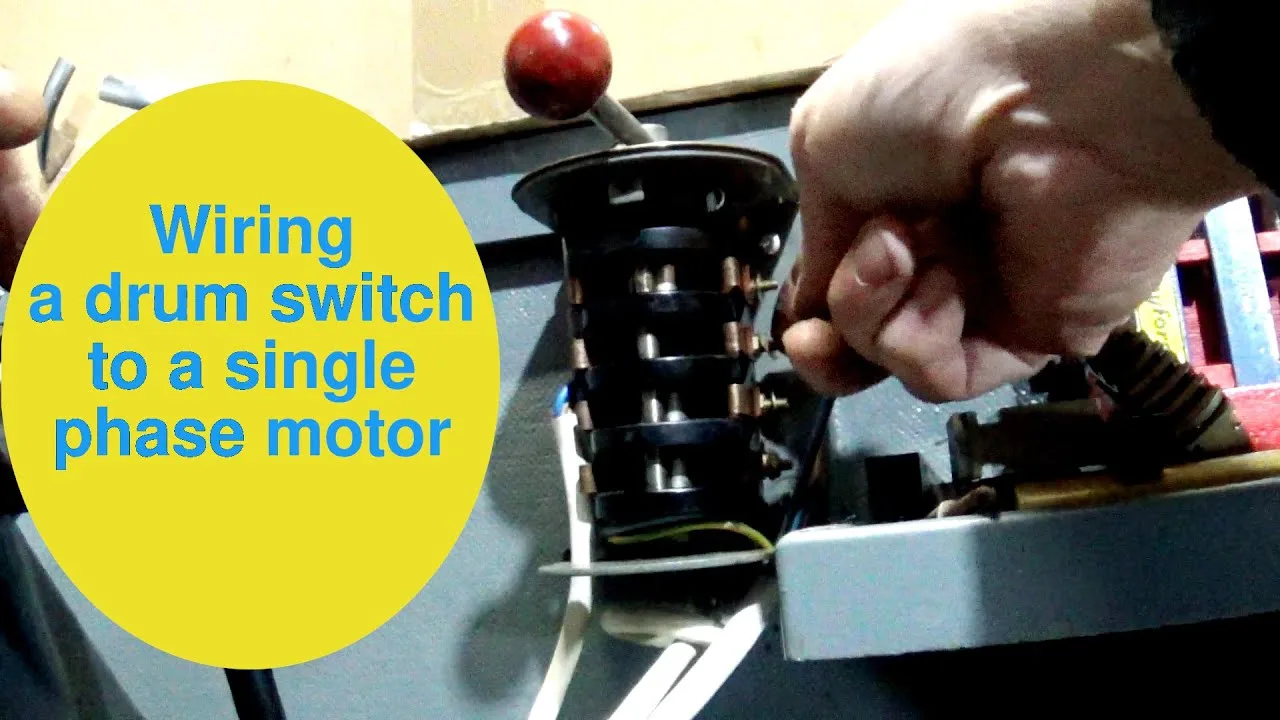 Reversing Drum Switch Wiring Diagram Drum Reversing Switch W