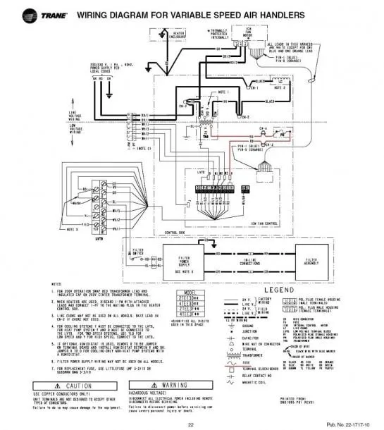 Rheem Air Handler Wiring Schematic