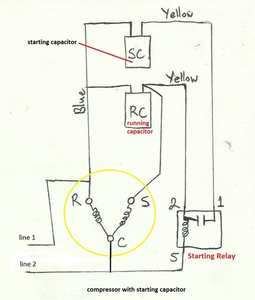 Rheem Condenser Fan Motor Wiring Diagram Condenser Fan Motor