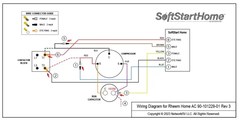 Rheem Home Ac Wiring Diagram Softstarthome