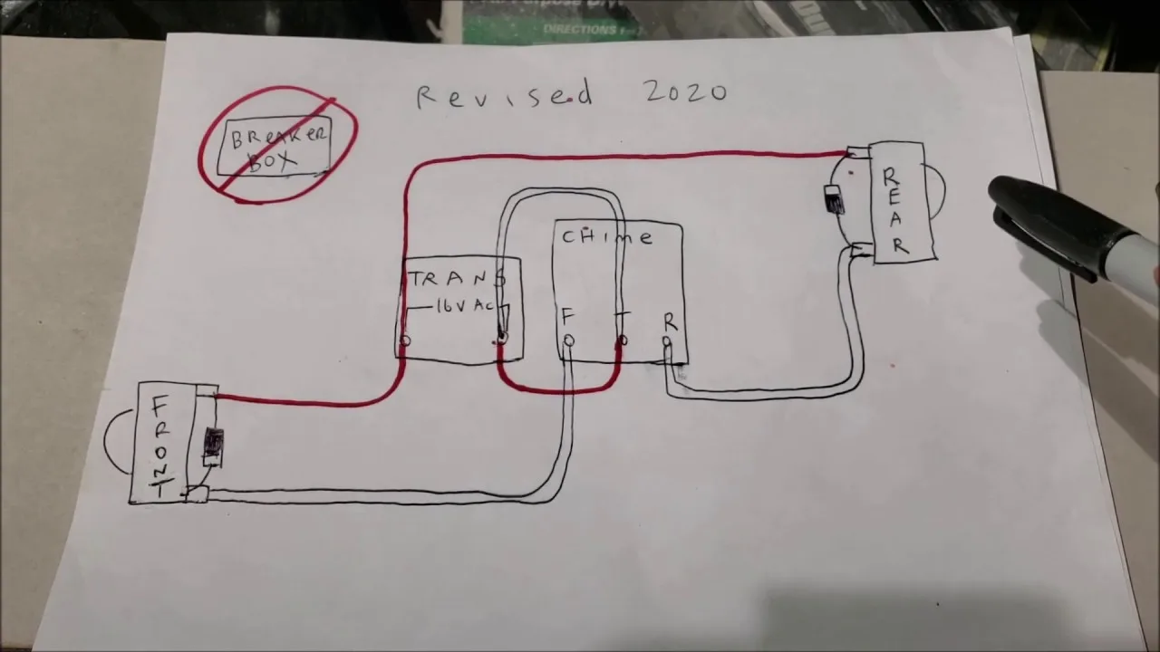 Ring Doorbell Camera Wiring Diagram