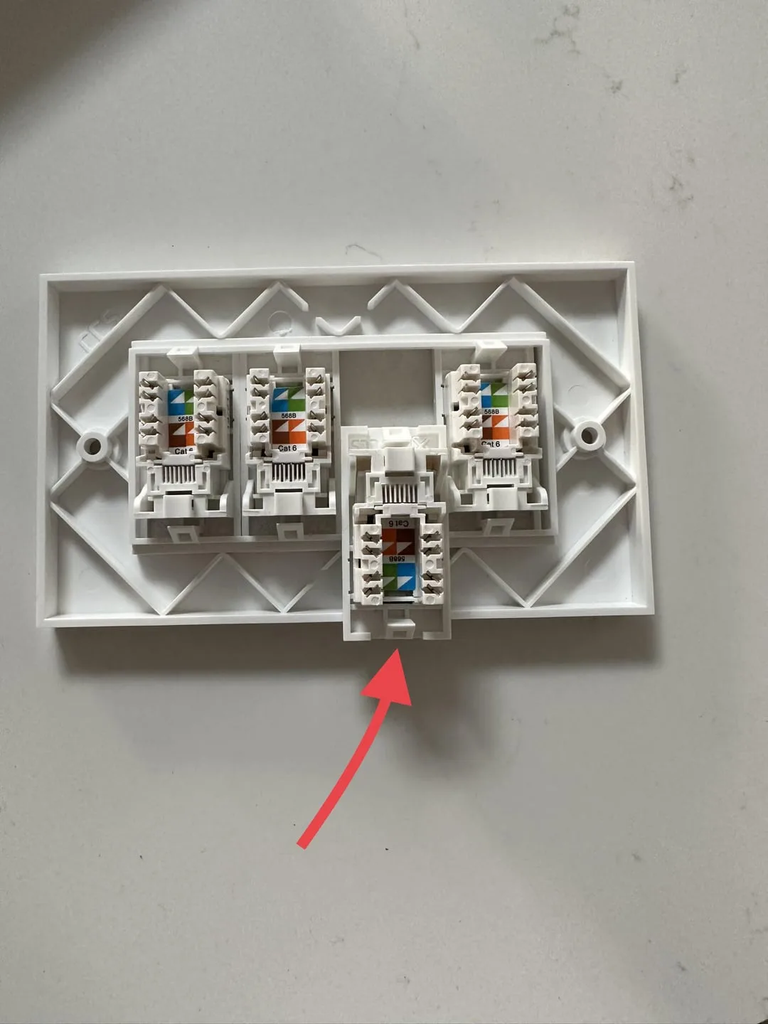 Rj45 Cat 6 Module Wiring R Homenetworking