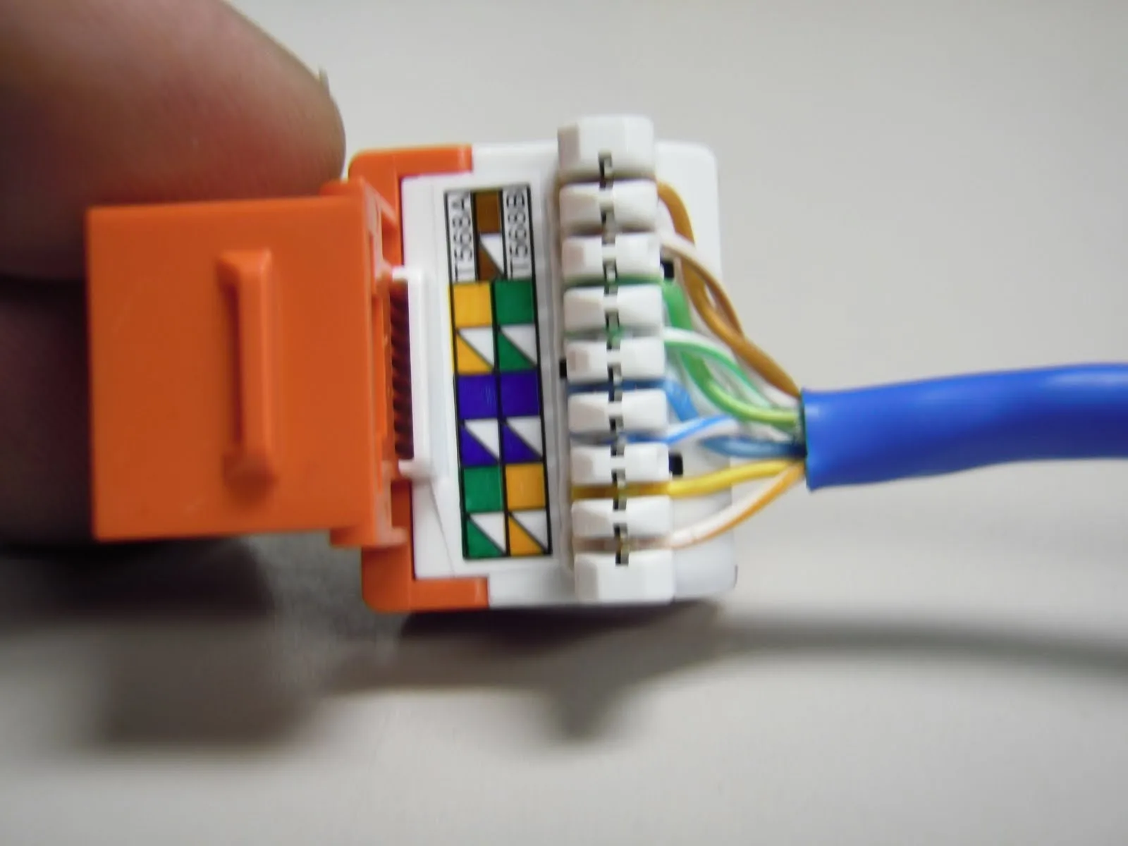 Rj45 Wall Socket Wiring Diagram