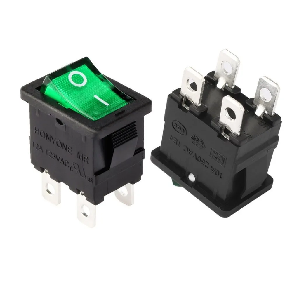Rocker Switch Wiring Diagram 120V Diagram 12V Rocker Switc