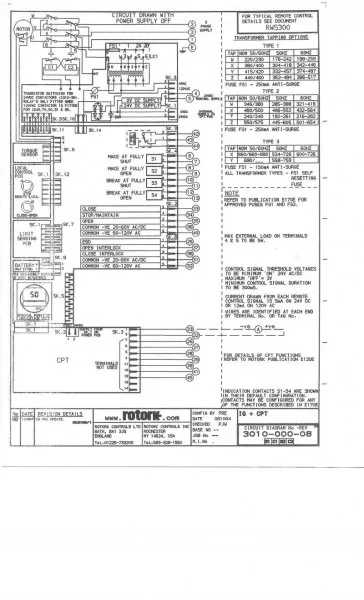 Rotork Wiring Diagram
