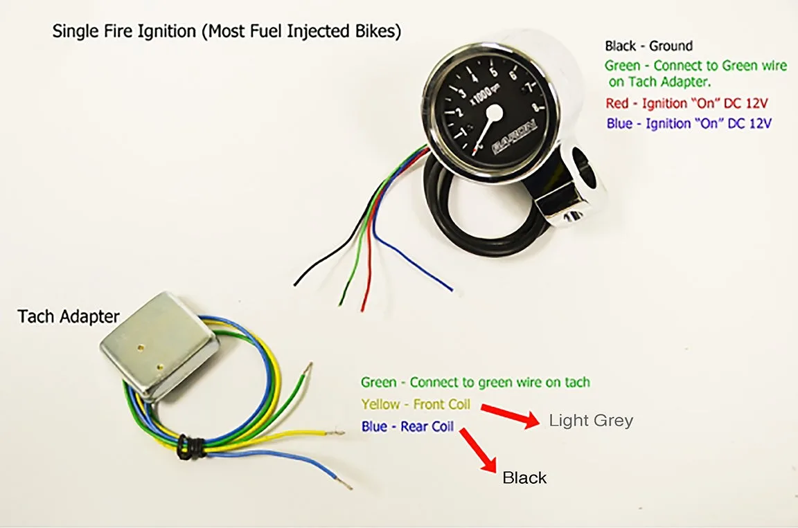 Rpm Tachometer Wiring Diagram