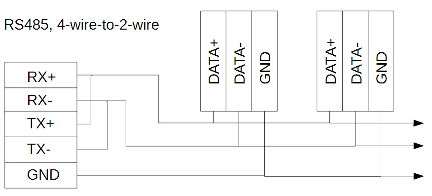 Rs485 2 Wire Connection Diagram Wiringdiagrampicture