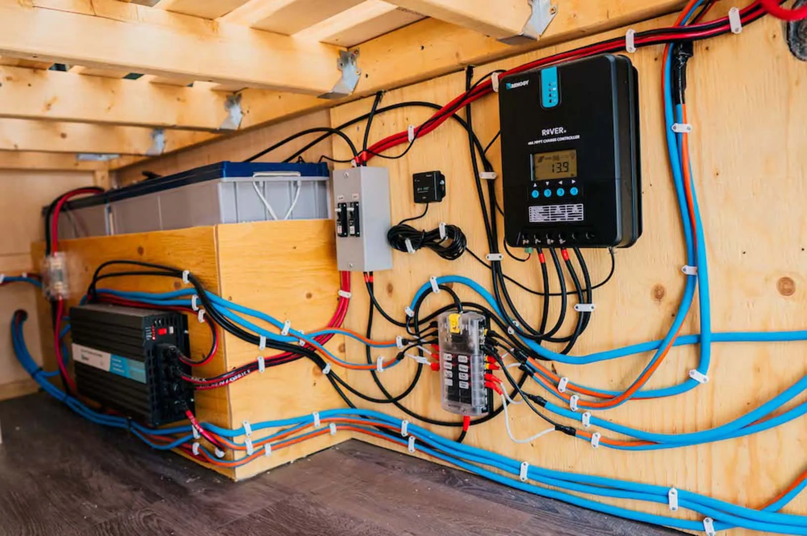 Rv Inverter Wiring Diagram With Battery
