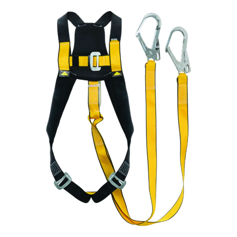 Safety Harness Full Body 140Kg Rebel Double Harness With Scaffolding Hooks Fowkes Bros