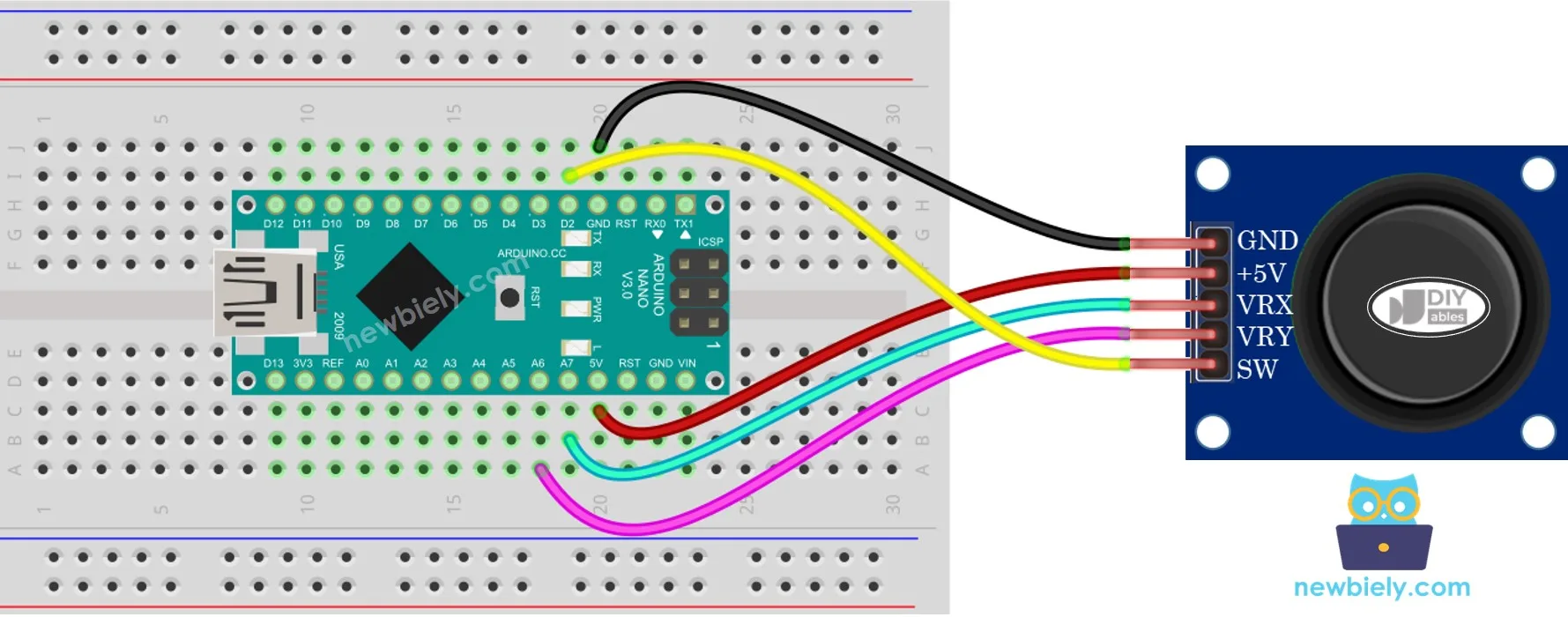 Sainsmart Joystick Wiring Diagram