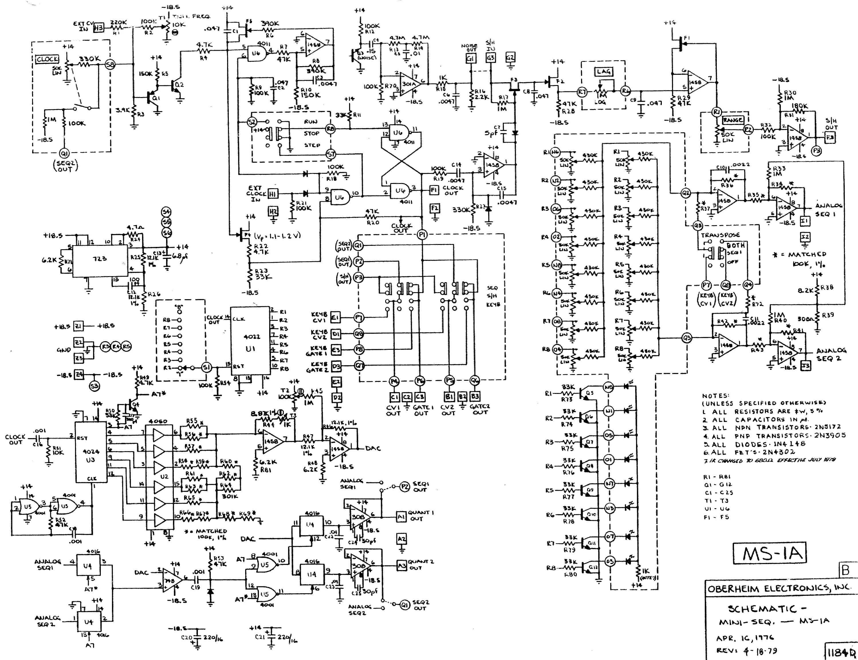 Sansui Circuit Diagram