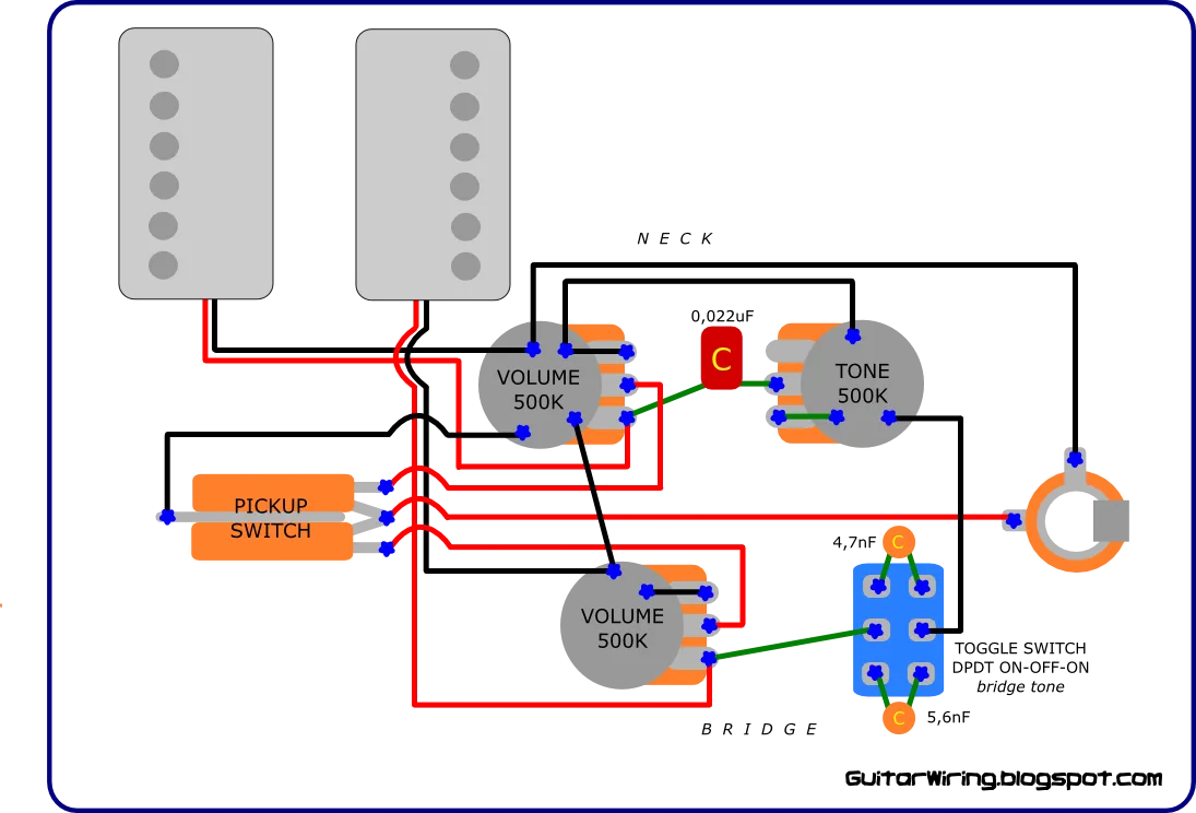 Schecter Solo Guitar Wiring Diagrams