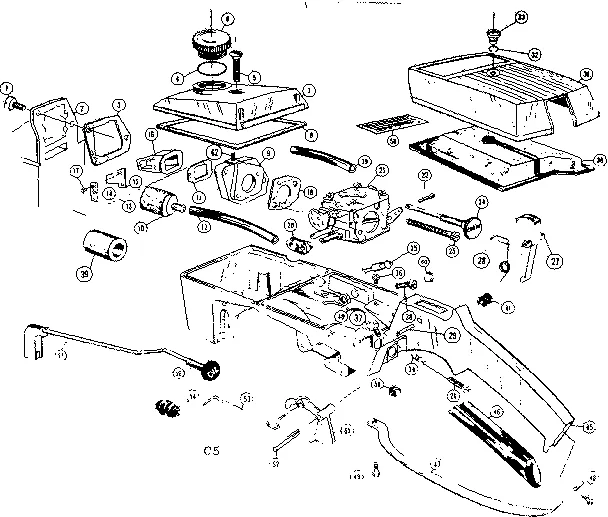 Schematic Craftsman Chainsaw Fuel Line Diagram