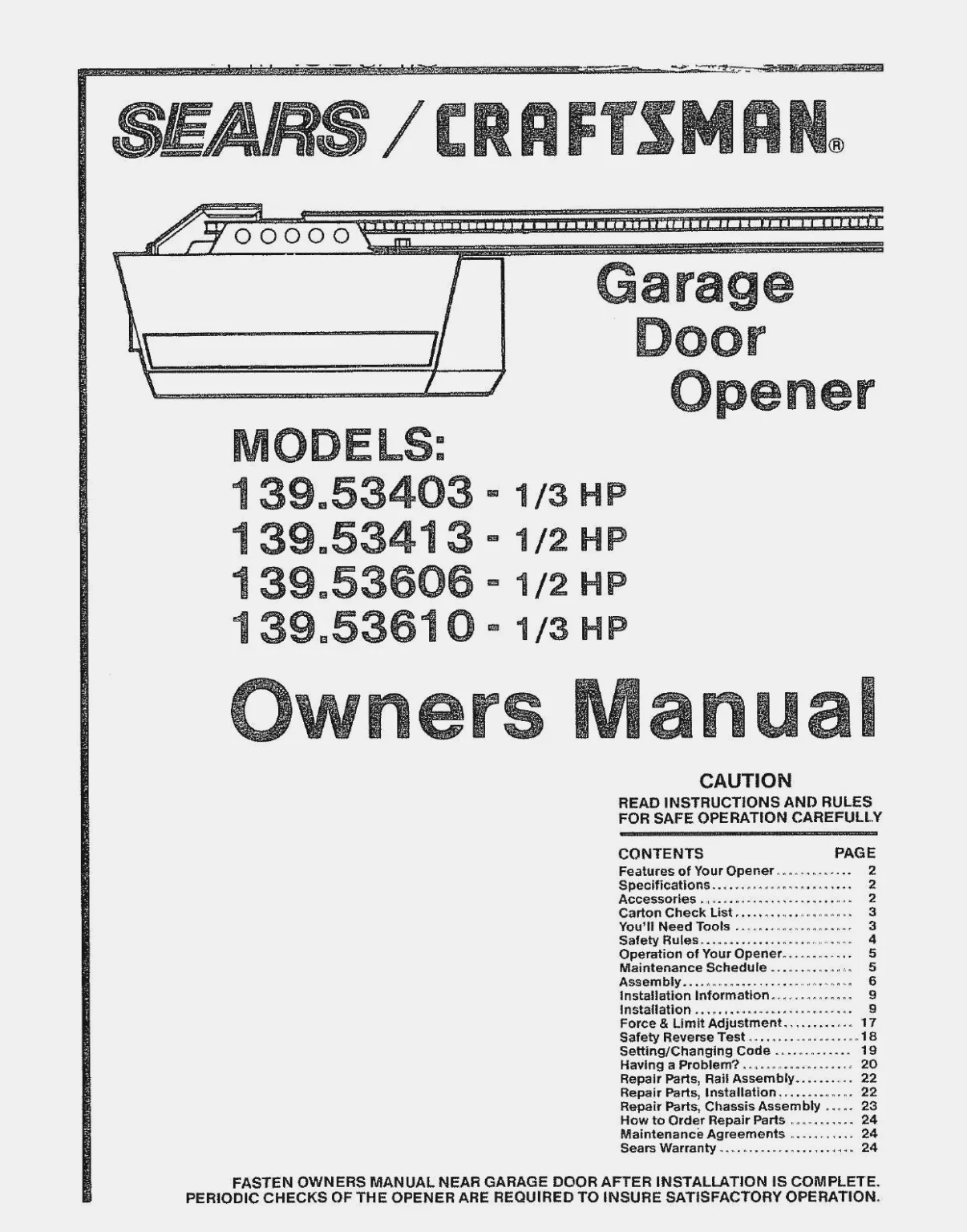 Schematic Craftsman Garage Door Opener Sensor Wiring Diagram