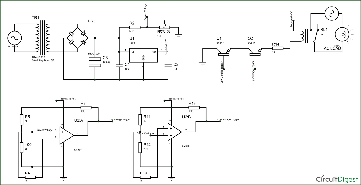 Schematic Diagram Of Circuit Breaker