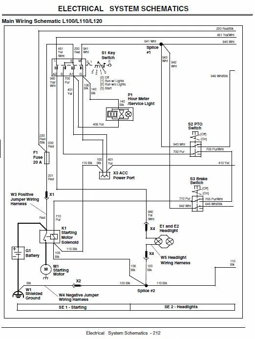 Schematic John Deere Lx178 Parts Diagram