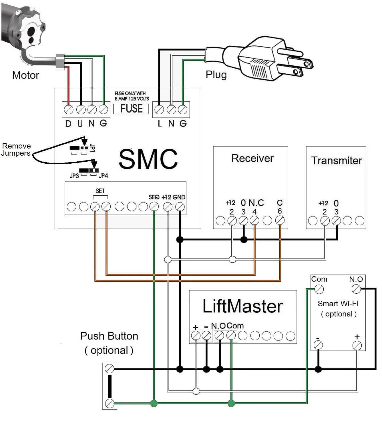 Schematic Liftmaster Wiring Diagram Atalramiya
