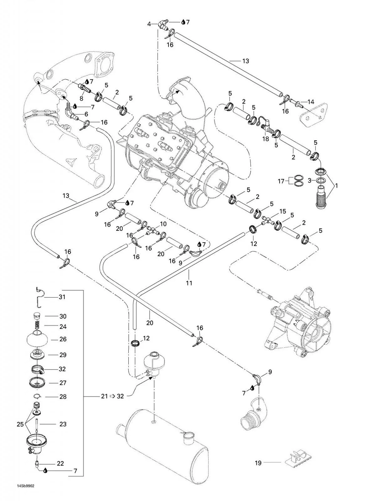 Sea Doo Engine Diagram Seadoo 4 Engine Diagram Japan