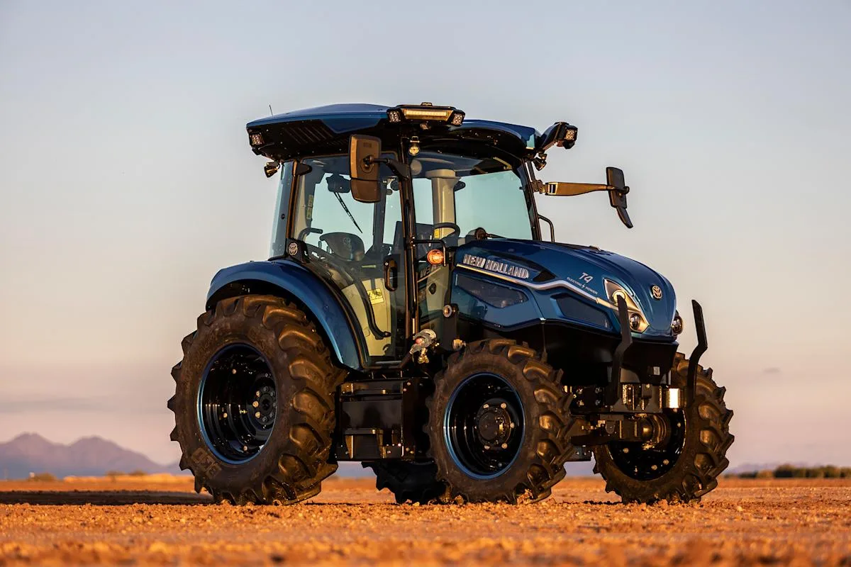 Self Driving Electric Tractor Promises Eco Friendly Hands Off Farming
