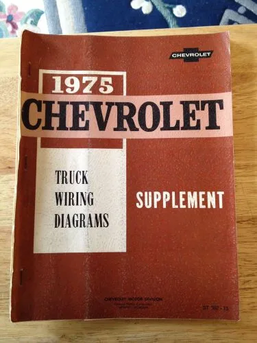 Sell 1975 Chevy Truck Wiring Diagrams In San Antonio Texas United States For Us 15 50