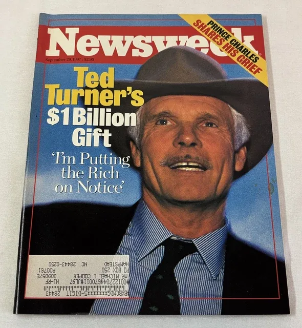 September 29 1997 Newsweek Ted Turner Kurt Vonnegut Ken Griffey Jr Ang Lee 4 42 Picclick Uk
