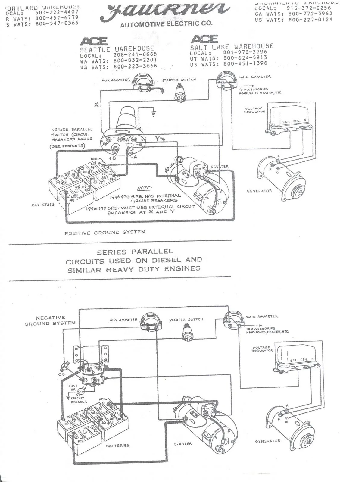 Series Parallel Switch Pickup Wiring Diagram