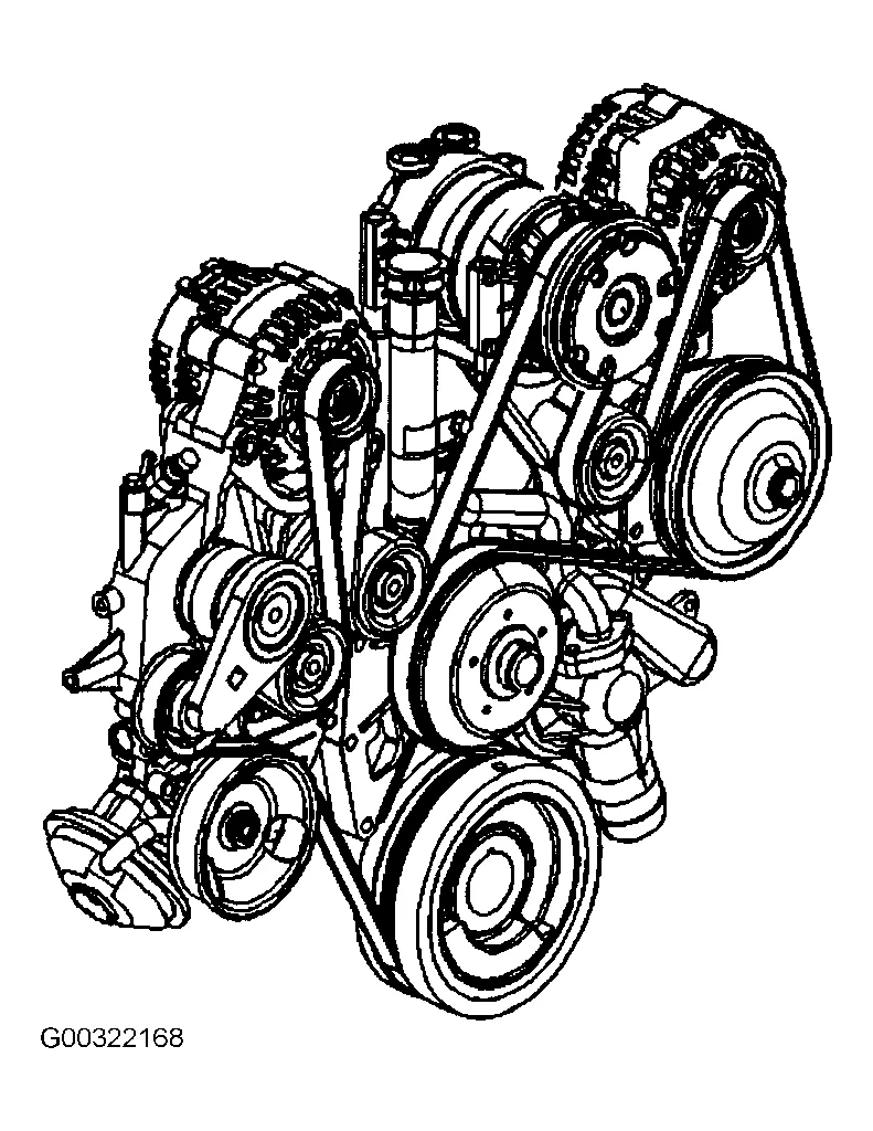 Serpentine Belt Diagram 2006 Chevy 2500Hd 6 0 Liter Diagram
