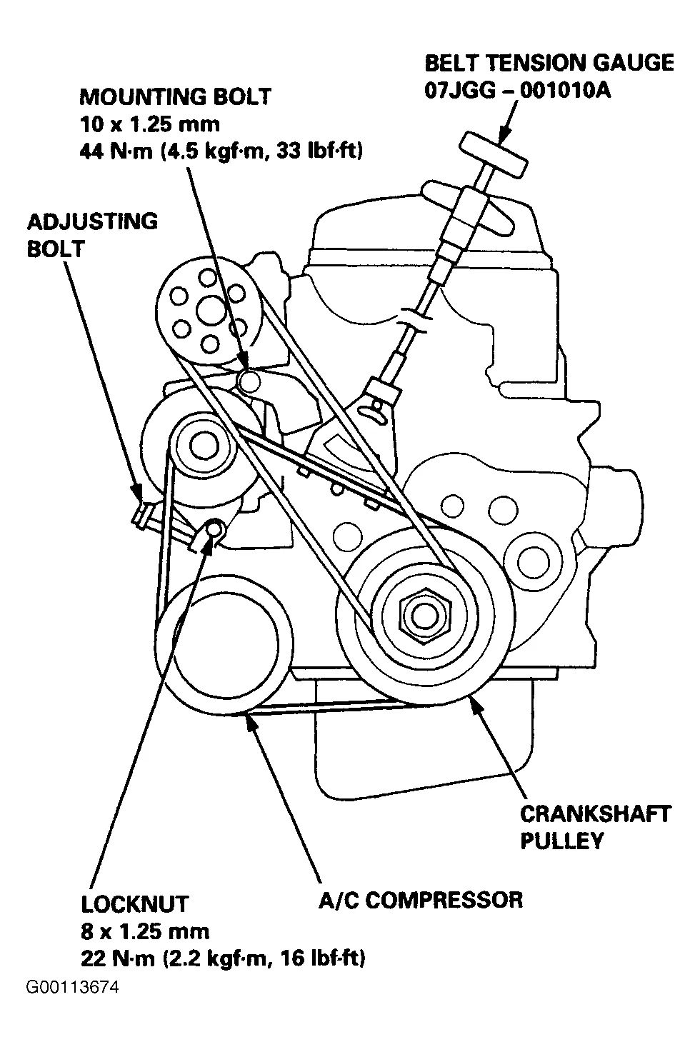 Serpentine Belt Diagram For A 2005 Honda Accord 3 0 How To R