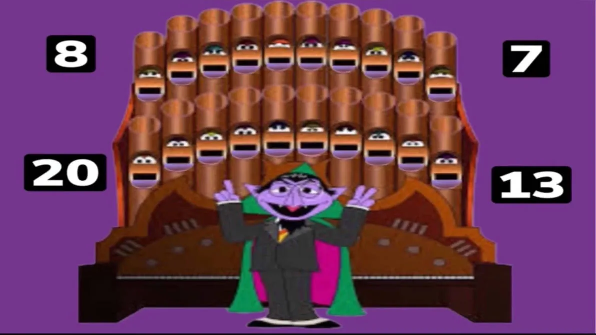 Sesame Street Number Of The Day Pipe Organ Clipart By Muppetgeek2003 On Deviantart