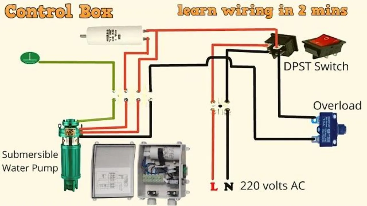 Sewage Pump Control Panel Wiring Diagram