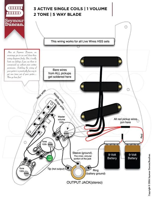 Seymour Duncan Duckbucker Wiring Diagram